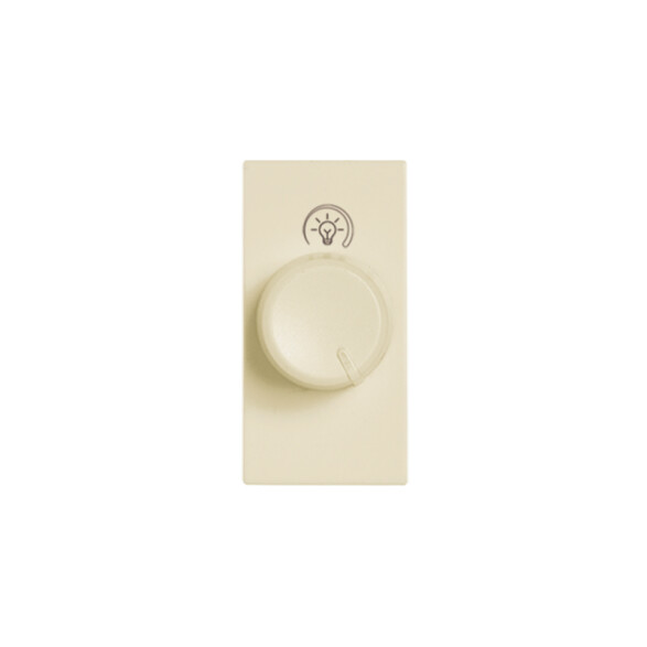 Módulo dimmer rotativo 220V 240W-Presta Pro marfil C51615