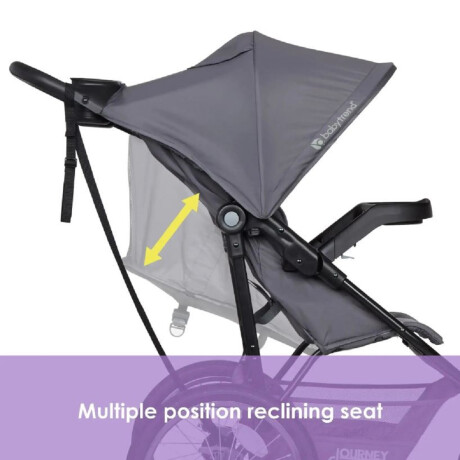 Cochechito para correr Baby Trend JG02F51AM Gris