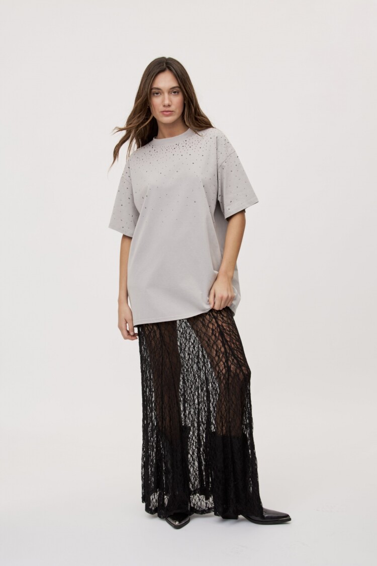 REMERA ALEKSANDER Gris Claro