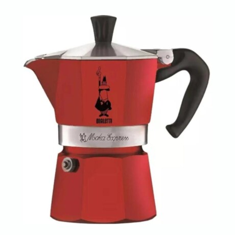 CAFETERA BIALETTI MOKA 3 TAZAS Cafetera Manual BIALETTI Moka Express 3 Tazas Roja