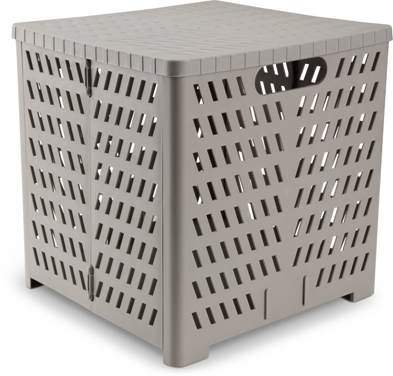Cesta MILAS A28xL30xA30cm plegable gris 