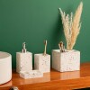 Set x4 Accesorios para Baño Terrazo
