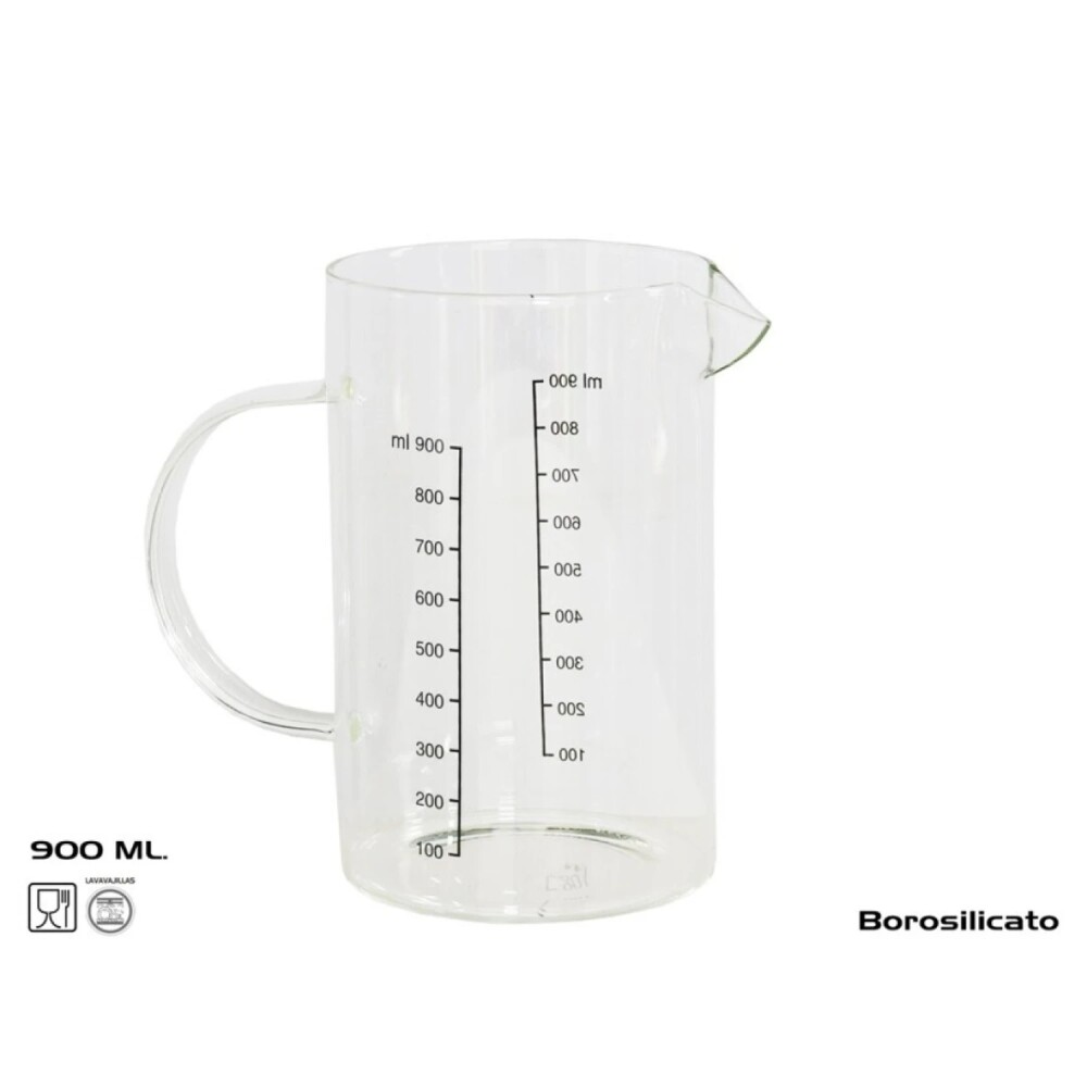 Jarra Medidora de Borosilicato 900 ml JARRA BORO. MEDIDORA 900ML