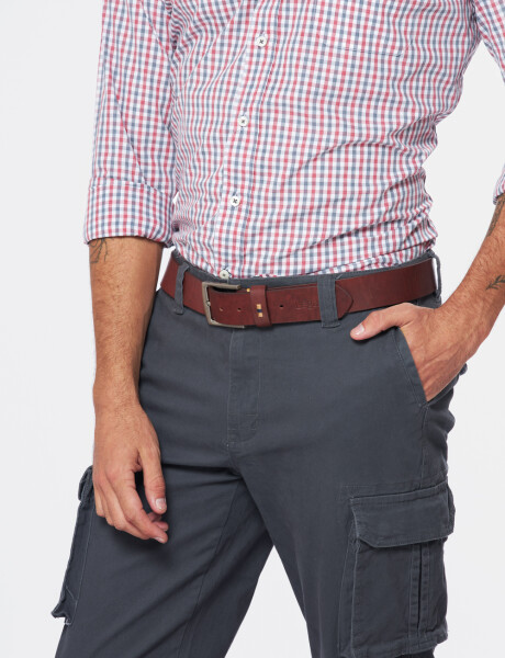 PANTALÓN CARGO Gris Oscuro