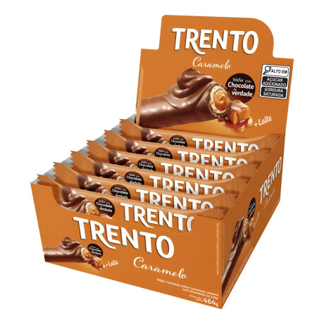 Barquillo Trento Rell x 16 Caramelo