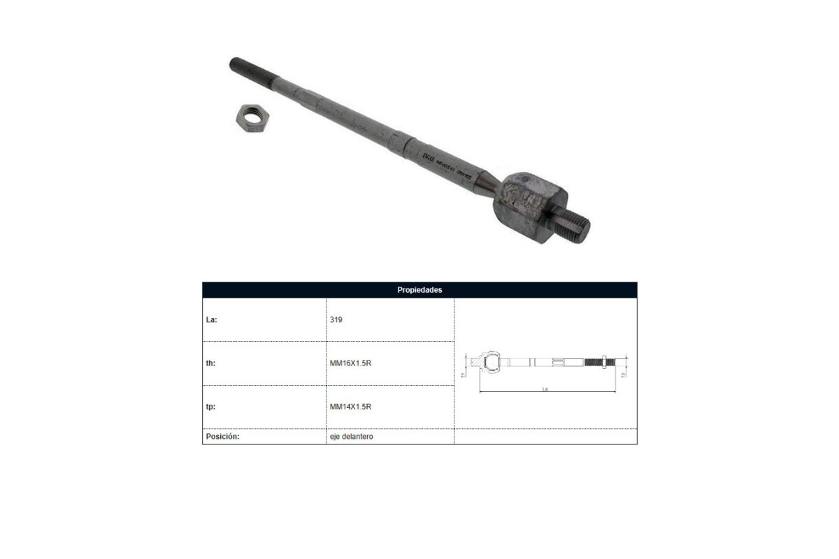 Mate Audi A3, Volks Bora/Golf 96-25 Der/Izq Mate Audi A3, Volks Bora/Golf 96-25 Der/Izq