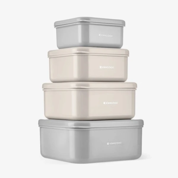 Set x4 tuppers KIKKABOO Set x4 tuppers KIKKABOO