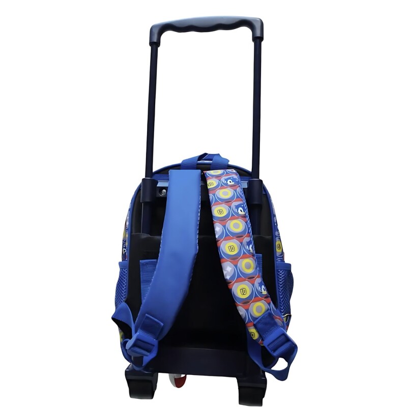 Mochila Infantil Sonic Con Carro Y Patitas 30 Cm Para Uso Escolar Y Recreativo Mochila Infantil Sonic Con Carro Y Patitas 30 Cm Para Uso Escolar Y Recreativo