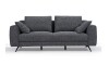 Sofa 3 cps MAGNUS PREVENTA Gris Oscuro