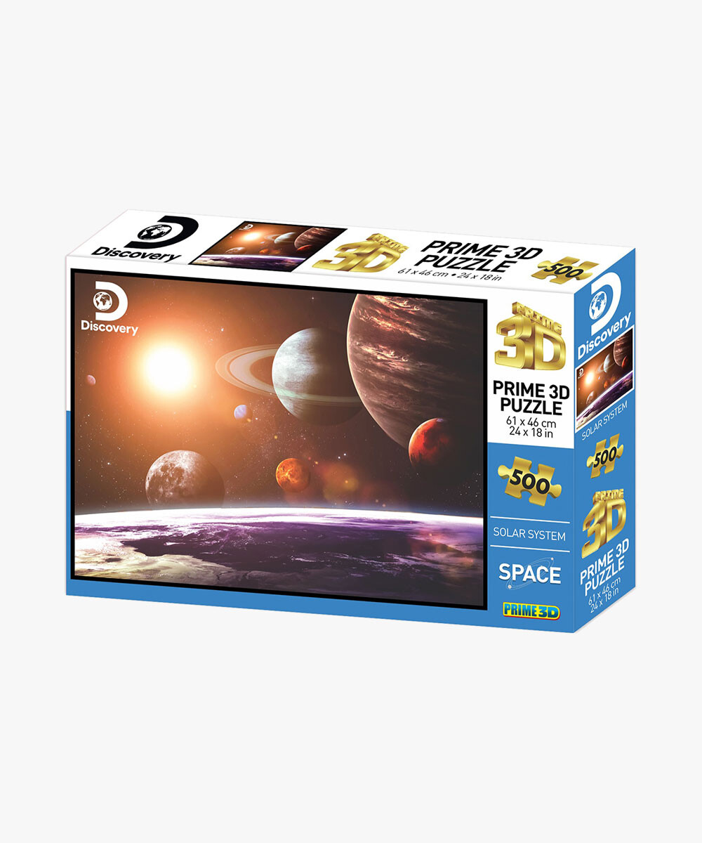 PUZZLE 500 PIEZAS 3D SISTEMA SOLAR 