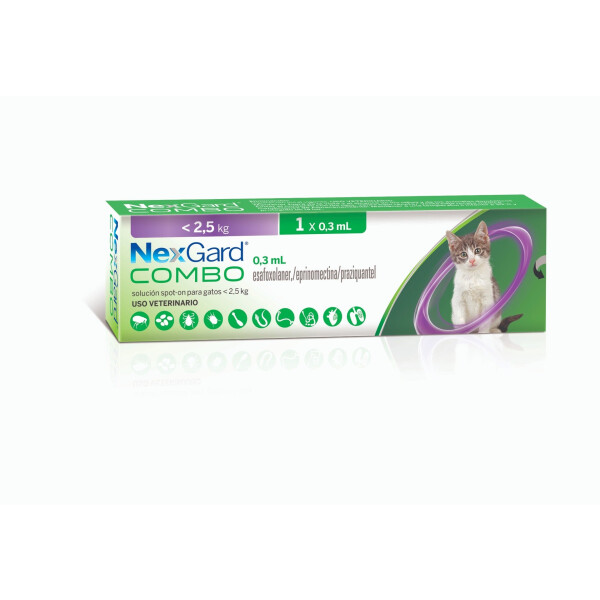 NEXGARD COMBO CAT 0,8-2,5 KG NEXGARD COMBO CAT 0,8-2,5 KG