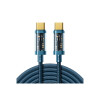 Cable trenzado Joyroom USB-C a USB-C 2 metros color azul Cable Trenzado Joyroom Usb-c A Usb-c 2 Metros Color Azul