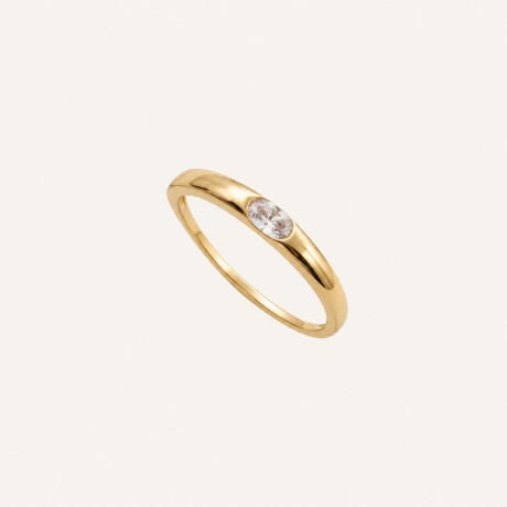 Anillo Cartier Circonia - Oro 18k Anillo Cartier Circonia - Oro 18k