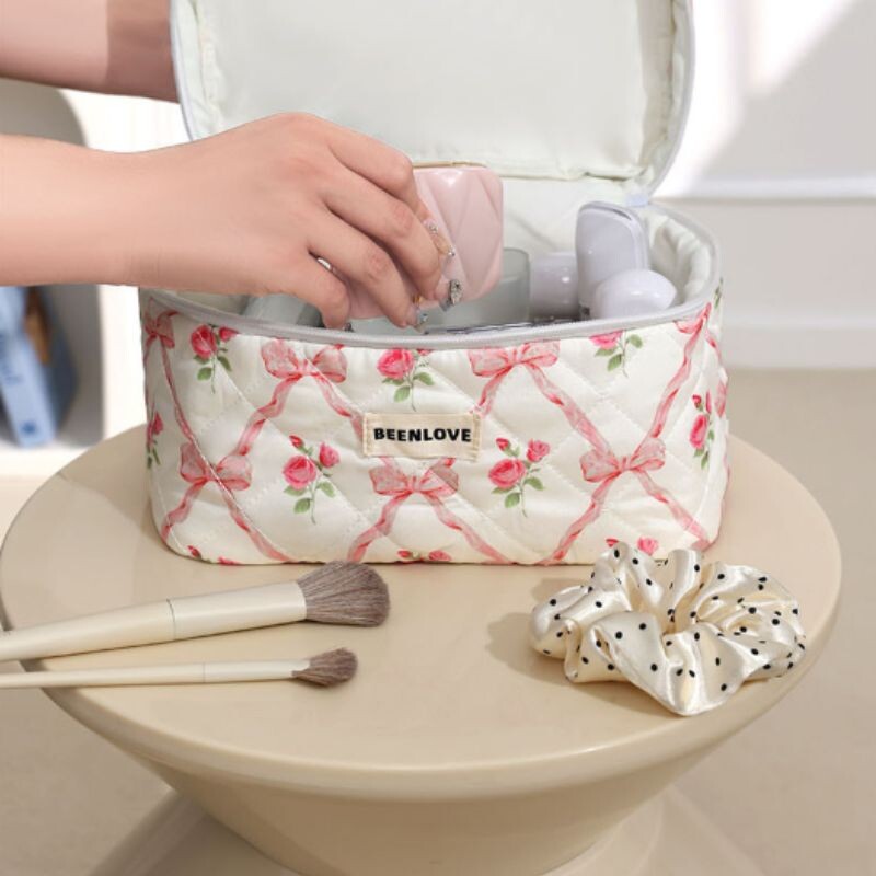 Neceser Cubo - Quilting Fabric - Floral Neceser Cubo - Quilting Fabric - Floral