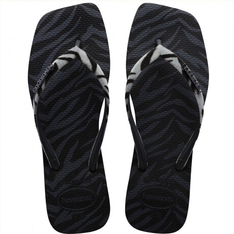 Sandalias de Mujer Havaianas Slim Square Negro