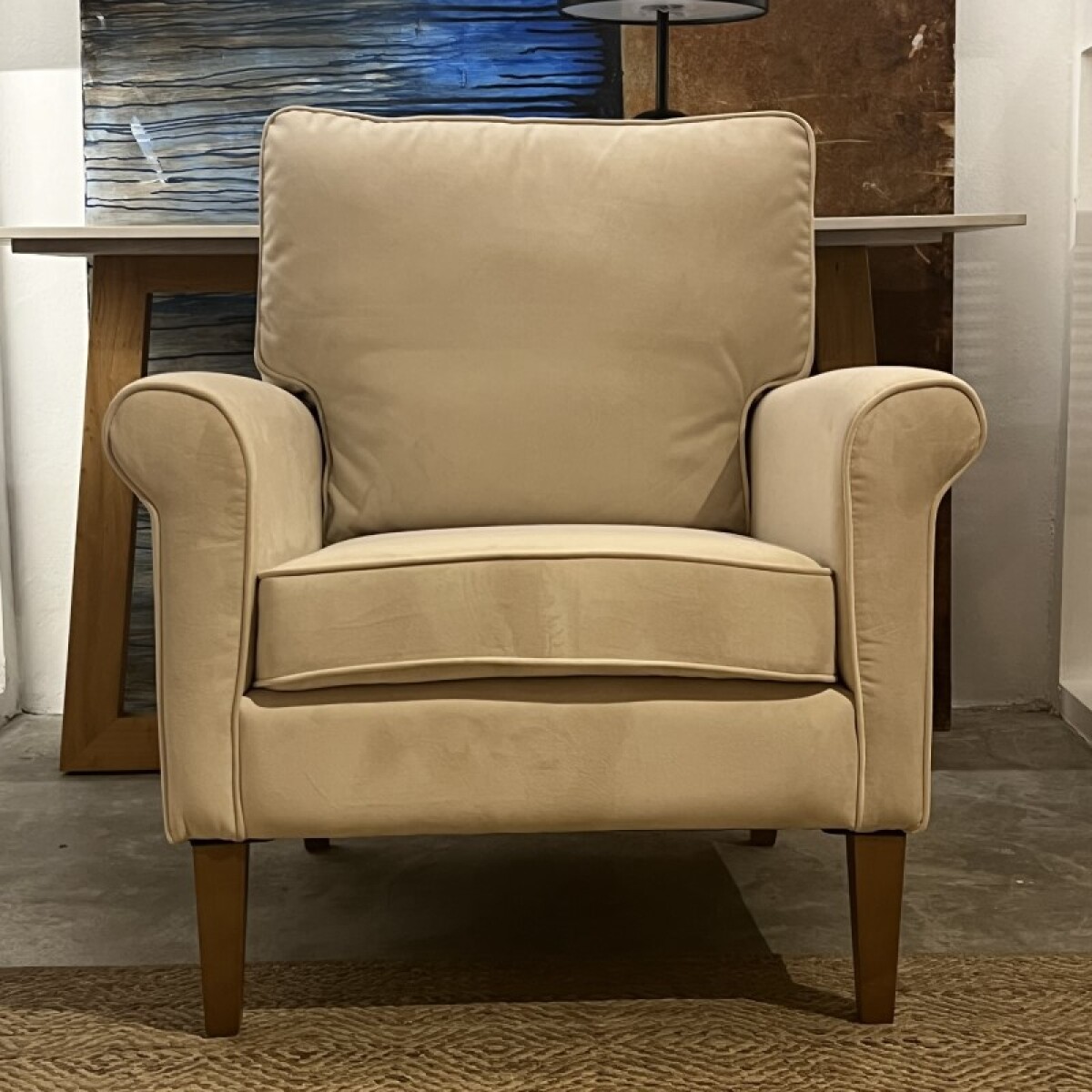 Poltrona Kayla Beige - Beige 