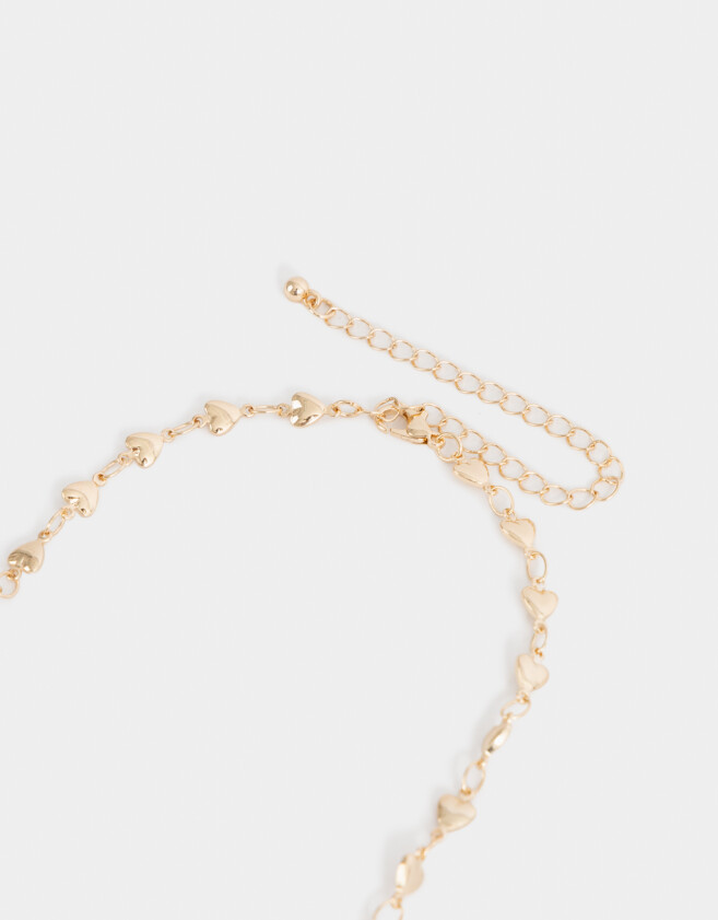Collares Cortos Con strass Collar Corto Con Strass - Dorado