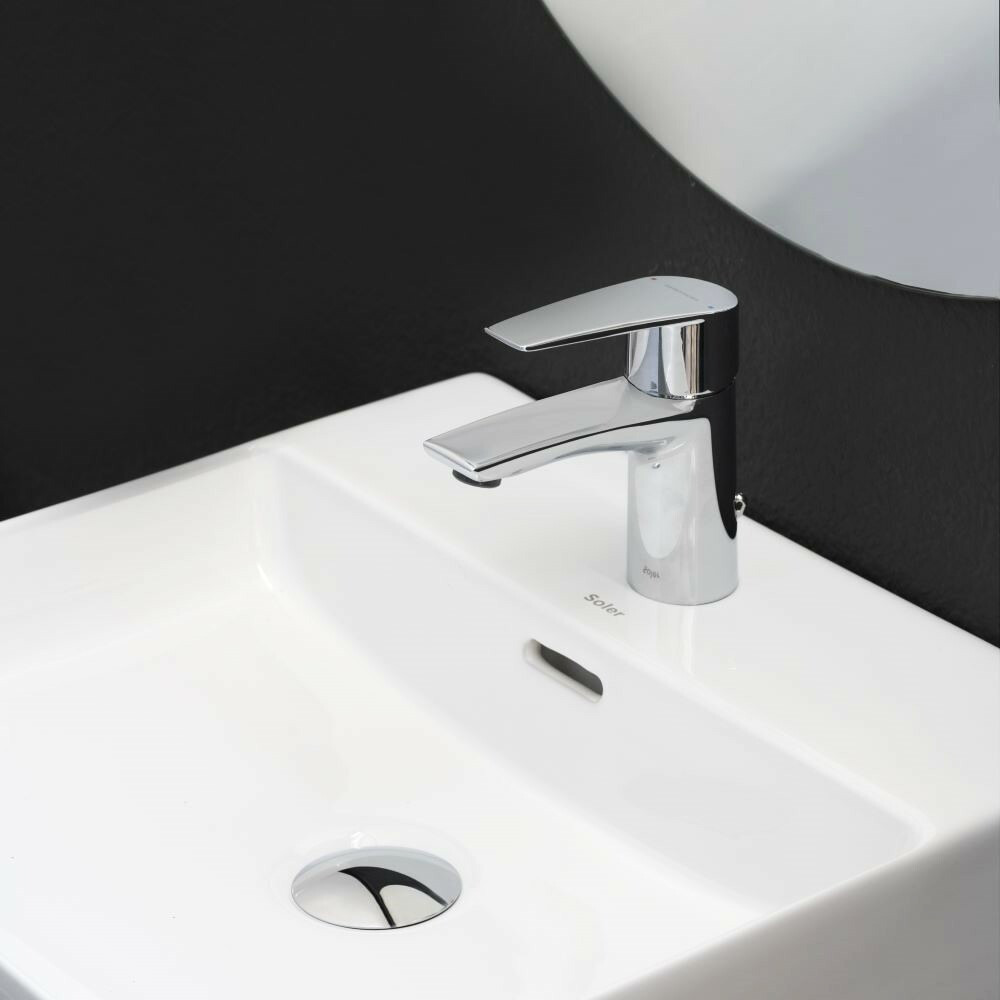 GRIFERÍA MONOCOMANDO DE LAVATORIO MODELO CIVIC COLOR CROMO 510101 Grifería Monocomando De Lavatorio Modelo Civic Color Cromo 510101