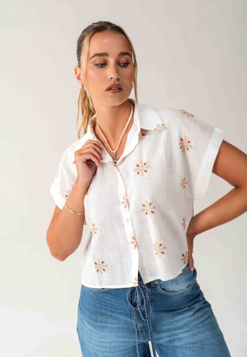 Camisa Flora Camisa Flora