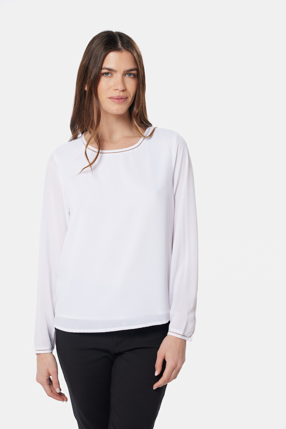 BLUSA CLÁSICA Blanco