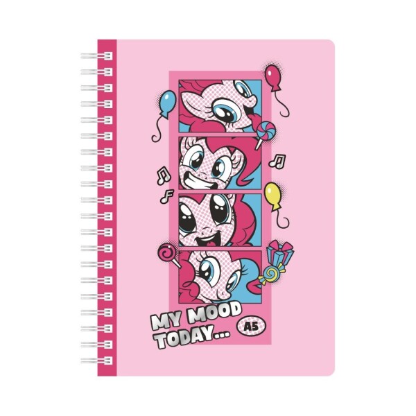 Cuaderno A5 pequeño pony rosa