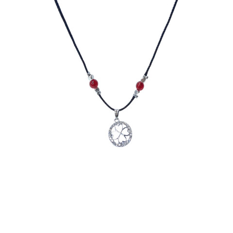 Collar piedra roja y colgante Collar Piedra Roja Y Colgante