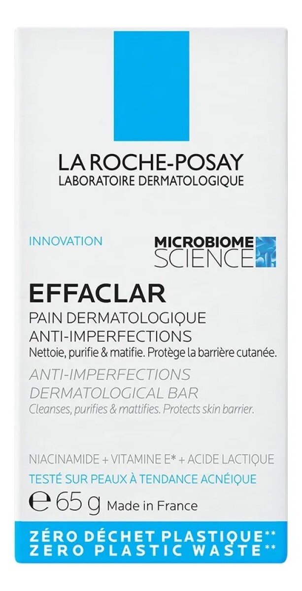 Jabón Effaclar La Roche Posay Concentrado 70 g 