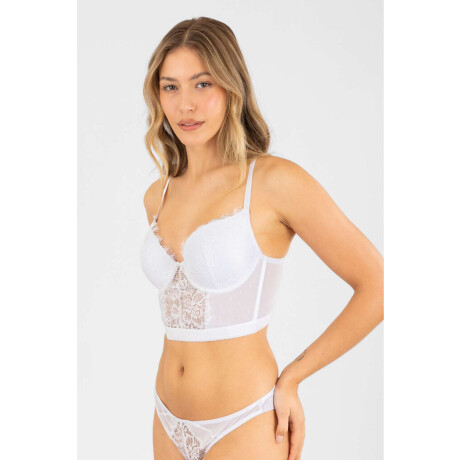 Corset preformado b&c aleli Blanco