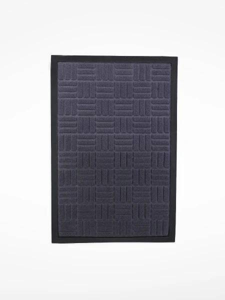 ALFOMBRA FELPUDO PARA PUERTA GRIS