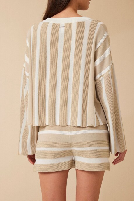 SWEATER CABANA BEIGE