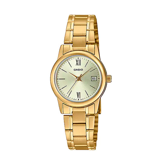 Reloj CASIO LTPV002G-9B3UDF en Acero Oro Esfera 31mm 0