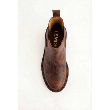 Bota Cuero Chocolate