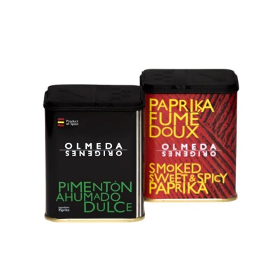 Pimentón de la Vera 75g Olmeda Orígenes Pimenton Dulce Ahumado Vera