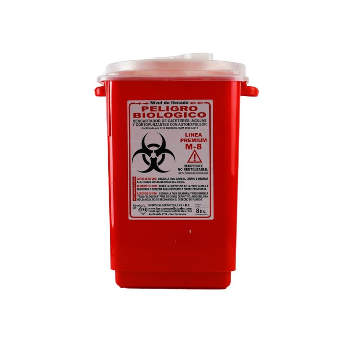 DESCARTEX PLASTICO UNID. X 8 LITROS única