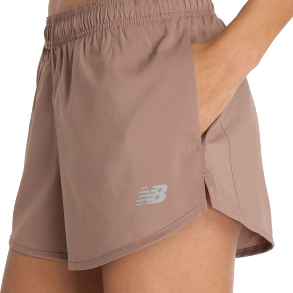 SPORT ESSENTIALS SHORT 3INCH - NEW BALANCE MARRON