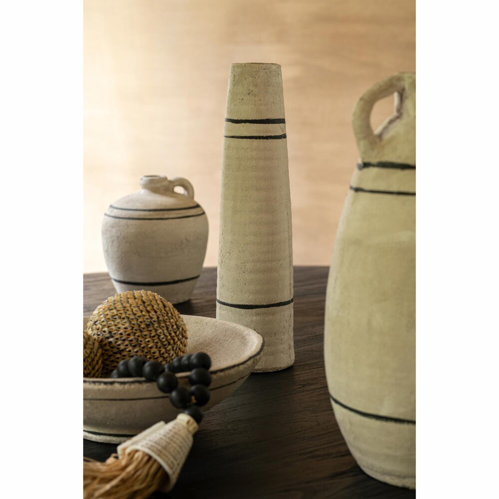JARRÓN OCEAN NATURAL/BEIGE TERRACOTTA 43202