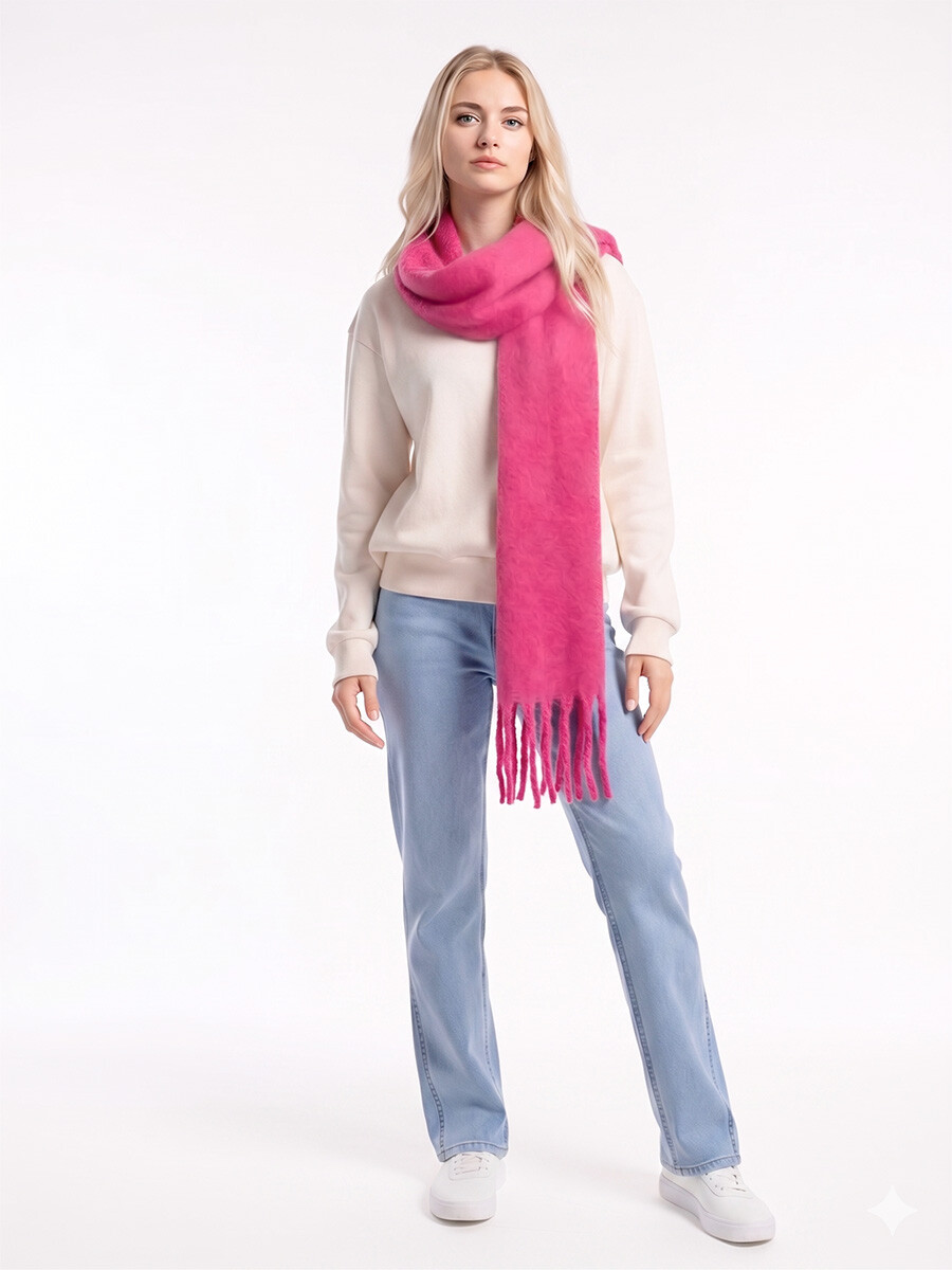 BUFANDA FRONT DIXIE - Fucsia 