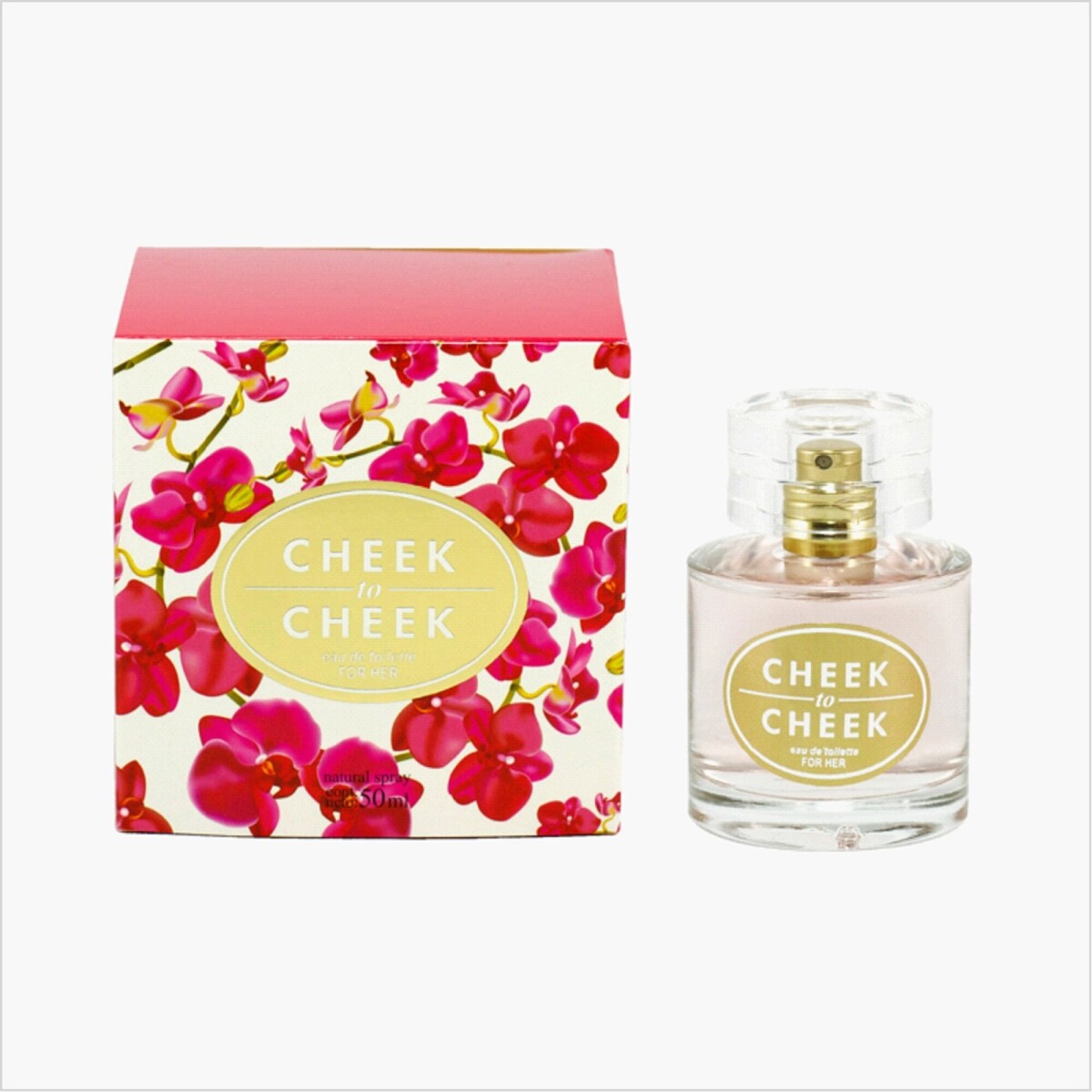 PERFUME CHEEK TO CHEEK EDT 50ml 