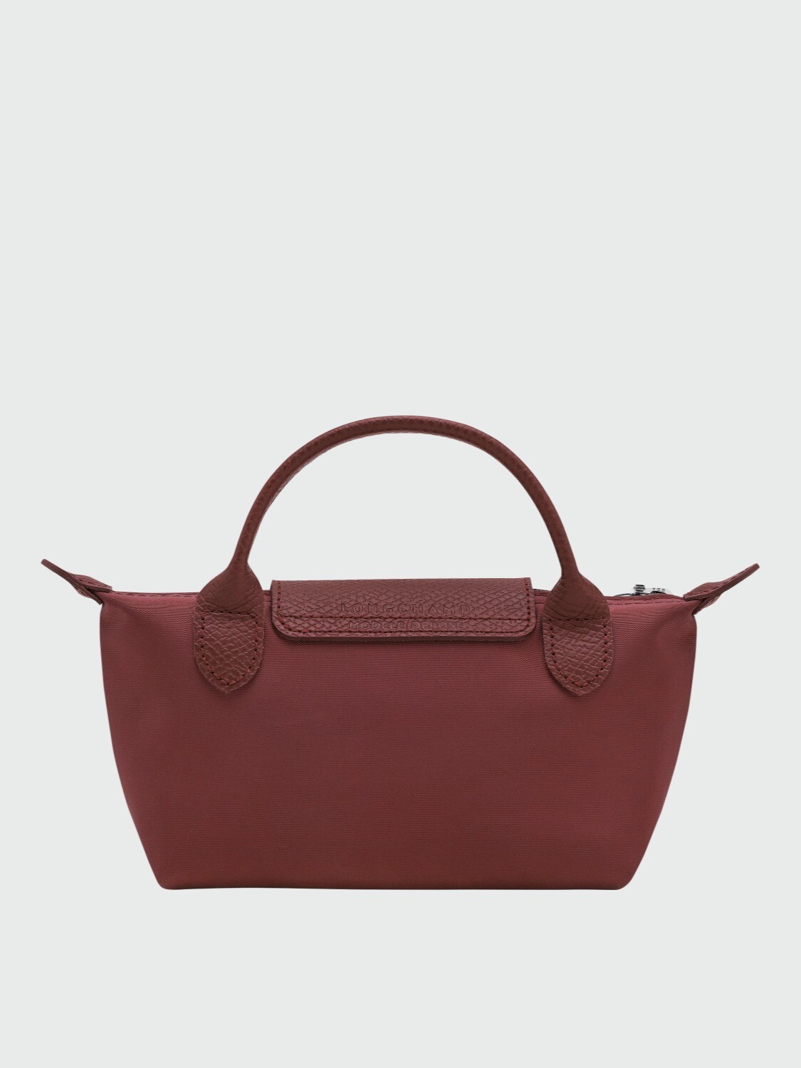 LONGCHAMP - LE PLIAGE ONE, CARTERA POUCH Bordó
