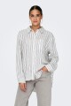 Camisa Tokyo Efecto Lino Bright White