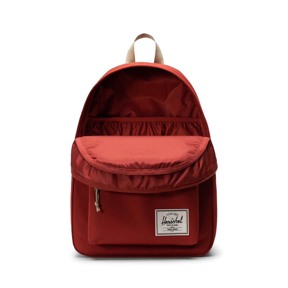 Herschel Classic Backpack Red Ochre/White Stitch