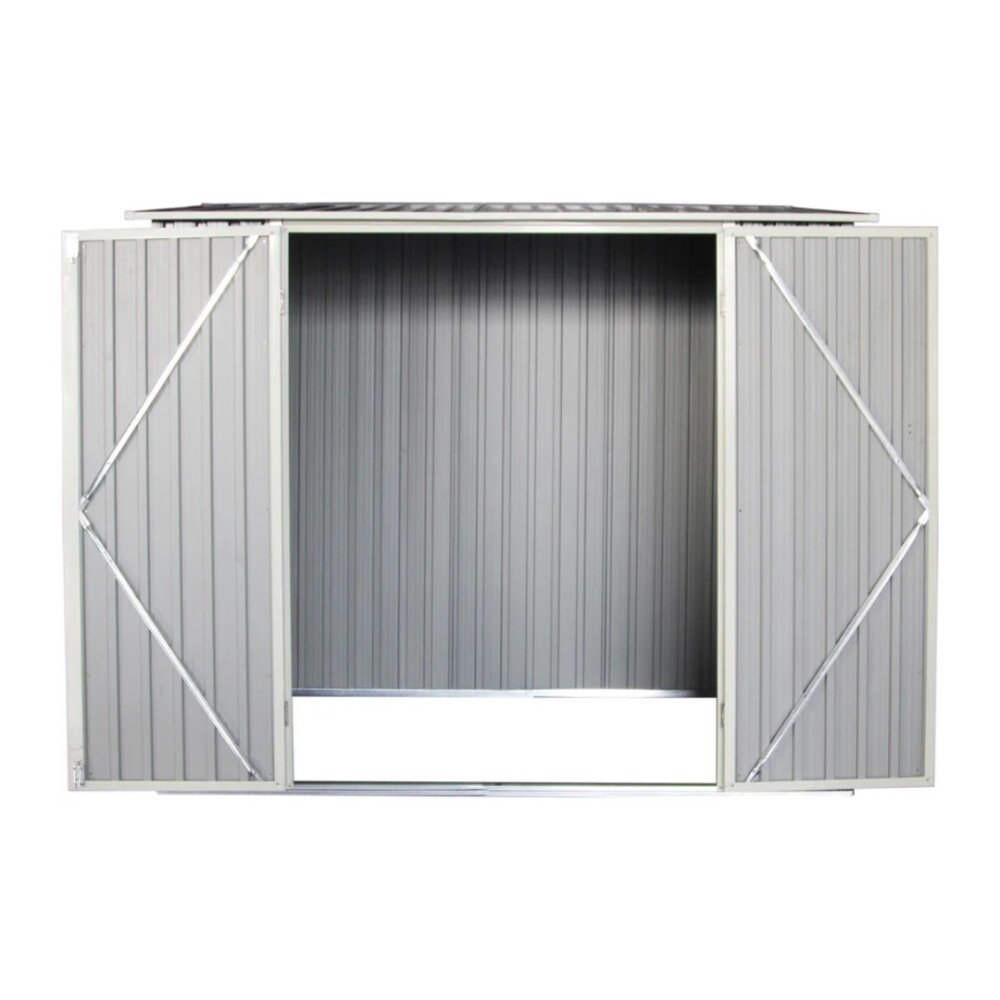 Galpón prefabricado Reforzado 2 Puertas JOY B Aluminio