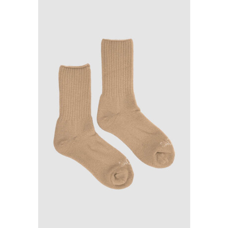 Medias lisas soft Tostados