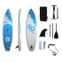 Tabla Stand Up Paddle Board Inflable 3.35 + Accesorios AZUL