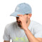 Gorro Umbro Fit Gris - Blanco