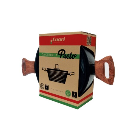 CACEROLA CUORI 24 cm MODELO PRETO CACEROLA CUORI 24 cm MODELO PRETO