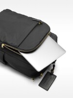 Mochila De Cabina Convertible En Trolley negro