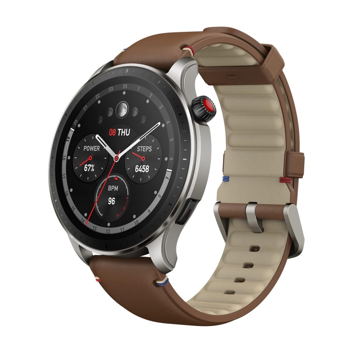 Reloj Smartwatch Amazfit GTR 4 1.43" Bluetooth 5 ATM - Brown 