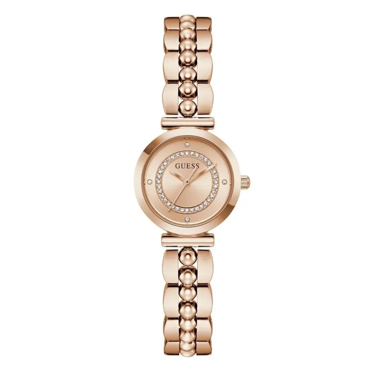 Reloj GUESS LEENA Acero Oro Rosa Esfera 27mm 