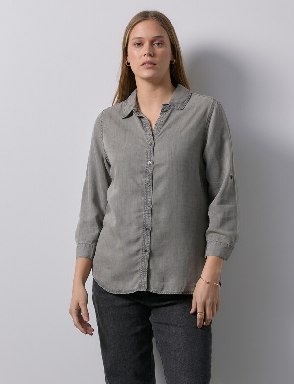 Camisa Tencel GRIS